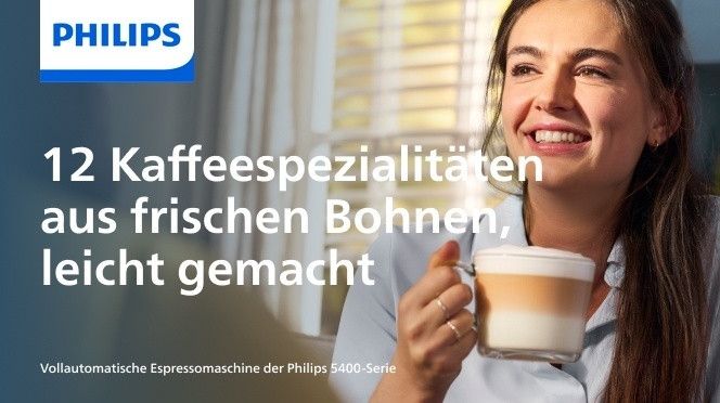 Philips 5400 Series EP5447/90 Kaffeevollautomaten